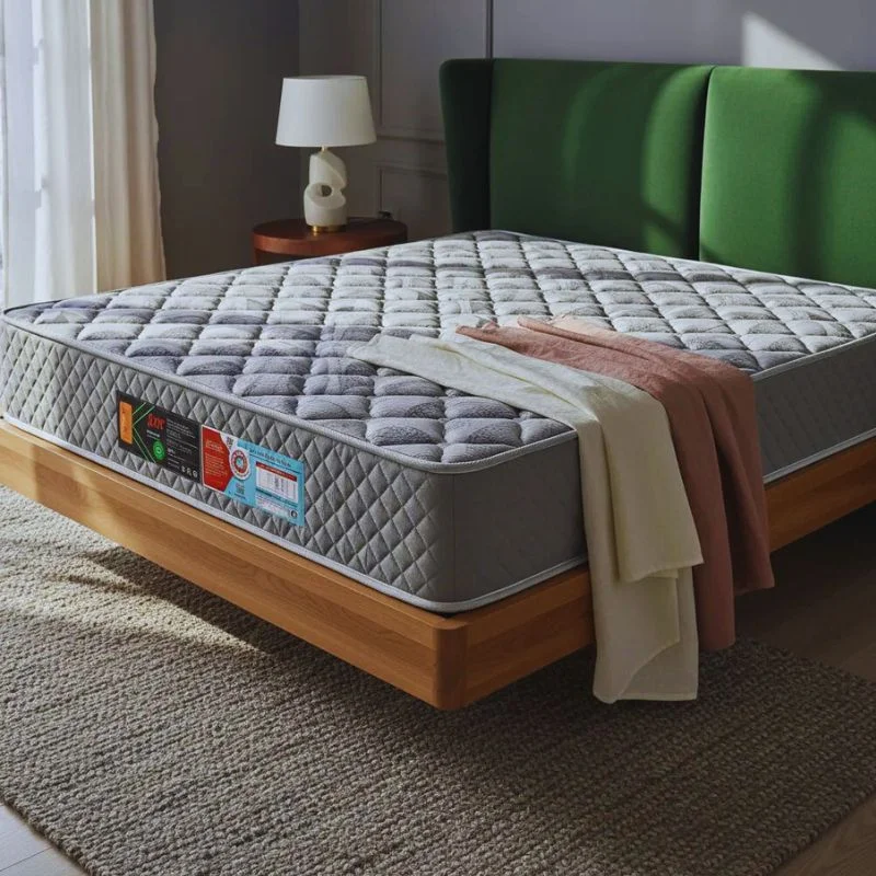 Colchão Castor Sleep Max D33 de espuma tradicional dupla face com estampa clássica da marca