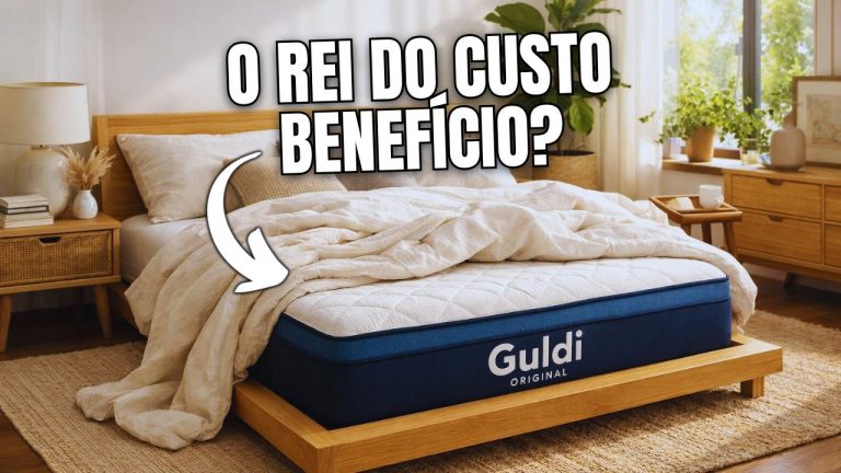 Análise completa se o Colchão Guldi é bom para coluna e durabilidade em 2026