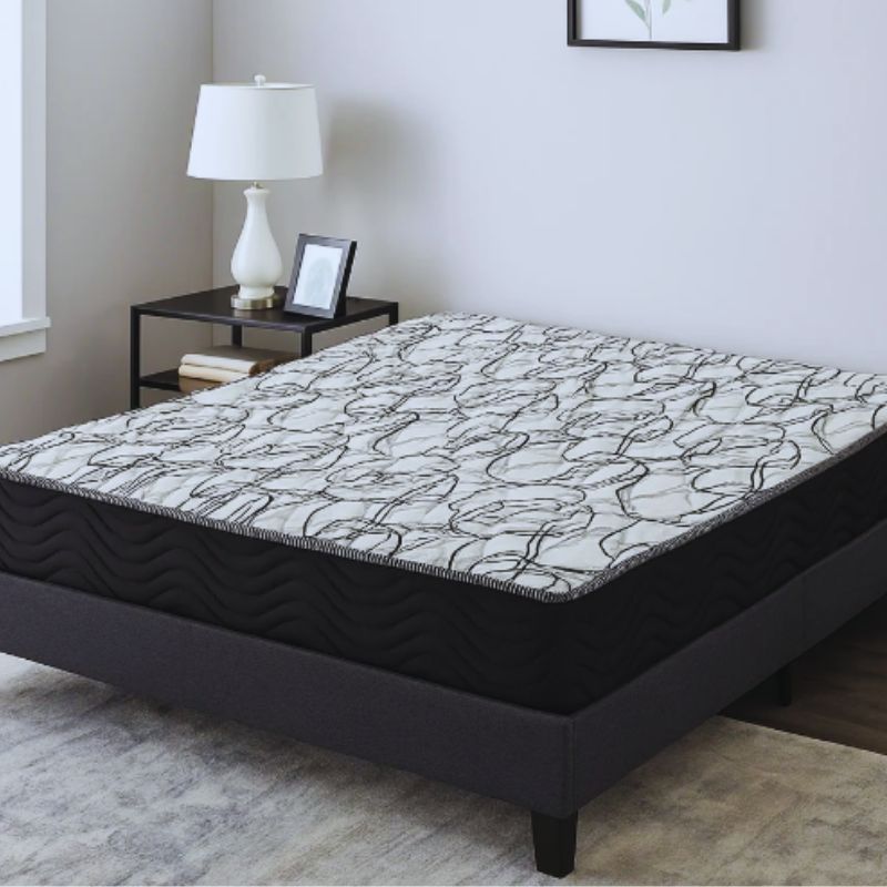 Colchão de espuma Ortobom Pró-Força D45 com densidade real e alta resistência para a coluna.