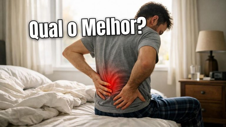 Melhor colchão para coluna e dor nas costas