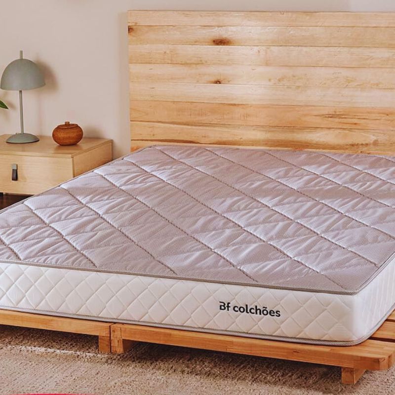 Colchão Casal de Espuma D33 da BF Colchões com certificação do INER e tecnologia a vácuo