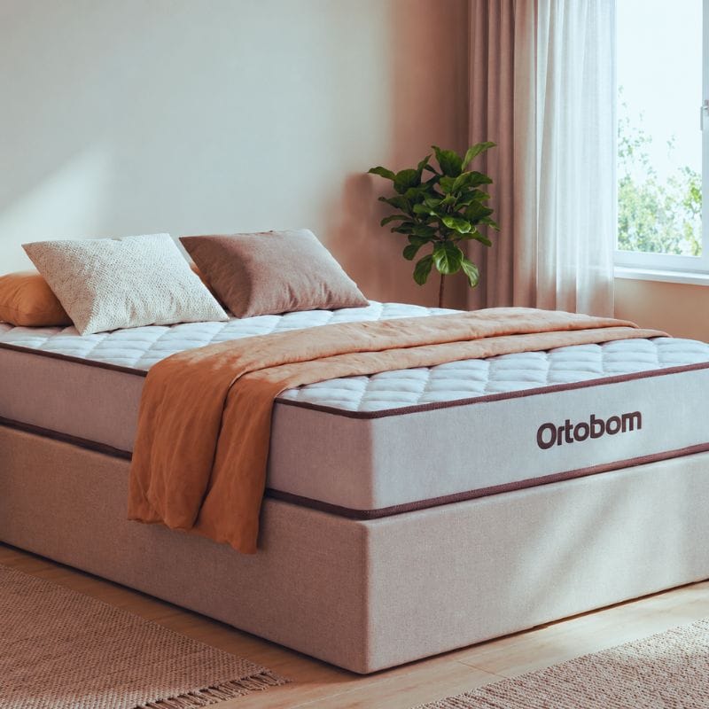 Colchão Ortobom Orion casal com mini-molas superpocket e espuma hipermacia gel